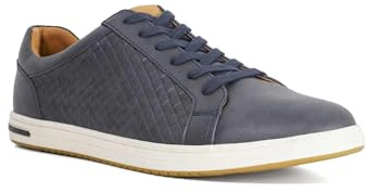 Dune London Mens TEZZY Weave Lace-Up Weave Trainers Size UK 11 Navy