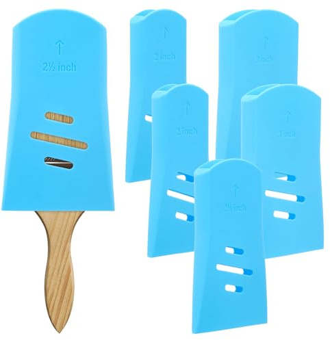 6Pcs Paint Brush Protector,2/2.5/3inch Silicone Paint Brush Storage Cover,Paintbrush Saver Sleeves Protects Bristles Keeps Shape for Workshop Repairman Craft Enthusiast Architect Engineer