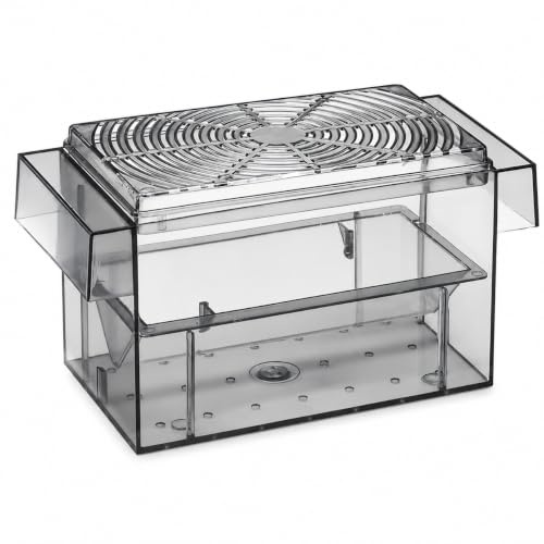 STUWU 3 in 1 Ablaichkasten Aquarium 16 x 8 x 8 cm – Guppy Tank Aufzuchtbecken für Jungfische, Laichkasten und Separierbox für Guppys, Mollys, Platys und kleine Zierfische
