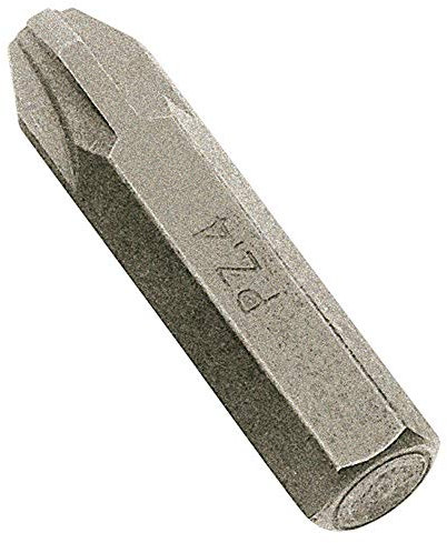 Draper 35997 2800M/PZ No 4 Pozi Type Impact Screwdriver Bit, 8mm