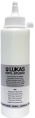 LUKAS CRYL Studio 250 ml Bottle - Fluorescent Reflex White