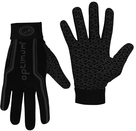 Optimum All-Weather Thermal Velocity Sports Gloves with Easy-Fasten Strap | Thermal insulation meets elite grip & performance with full hand flexibility for rugby, hockey, football & beyond.