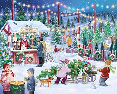 Christmas Tree Farm Jigsaw Puzzle 1000 Teile