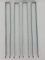 KUHEIGA 4 x Bodenanker 40cm lang feuerverzinkt für Rosenbogen Blumenhilfe Obelisk und mehr!
