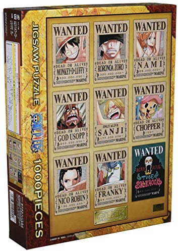 ensky 1000 Stück Puzzle ONE Piece Neue Steckbriefe (50x75cm)