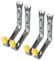 4x Jumbo Ladder Hooks - Heavy Duty Wall Mounted Storage Hanging Hooks