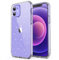 ULAK for iPhone 12/12 Pro Case Clear Glitter Soft TPU Cover Anti-Scratch&Shockproof Transparent Protective Phone Case Compatible with iPhone 12/iPhone 12 Pro 6.1 Inch, Clear Glitter