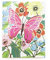 Punch Studio Full Bloom Butterfly 47059 Notizblock