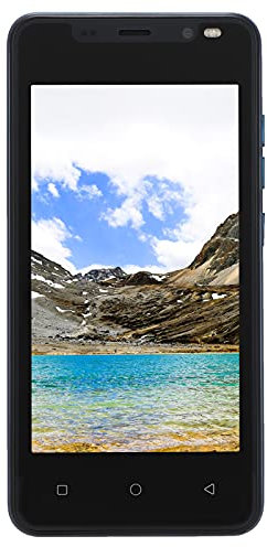 ciciglow Smartphone, 12 Pro 512 MB + 4 GB Tarjetas duales Teléfono Inteligente de Doble Modo de Espera, Pantalla de 4,66 Pulgadas Teléfono móvil de Almacenamiento Ampliable de 128 GB(Azul)