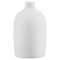 Kleine Vase, handgefertigte Heimdekoration, Keramikvase für Regal, Wohnzimmer, Tisch, Bücherregal, Heimdekoration, Geschenk, moderne elegante Keramikvase (groß, 15,2 cm hoch, weiß)