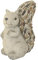 Kynast Garden Steinfigur Eichhörnchen 30 cm stehend Deko Gartenfigur Polystone Steinoptik