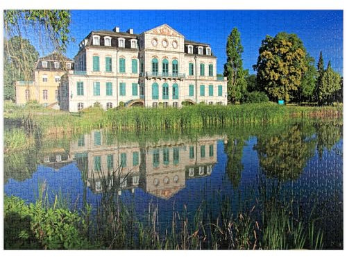 MyPuzzle Schloss Wilhelmsthal, Calden nahe Kassel, Hessen, Deutschland - Premium 1000 Teile Puzzle - MyPuzzle Sonderkollektion von Puzzle Galaxy