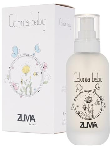 Profumi Zuma - Parfum Bébé à la Fragrance Florale et Poudrée - Eau de Cologne pour Enfants - Parfum Fille et Garçon Unisexe en Spray - Made in Italy (Colonia Baby 100 ml)