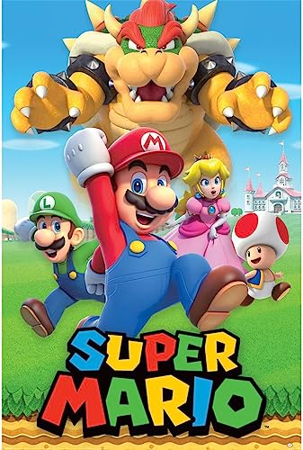 Pyramid International Nintendo Super Mario Poster Character Montage
