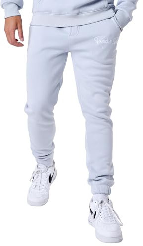 Project X Paris Bas de Jogging Signature Bleu Glacier L