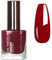 Red Wine Burgundy Nail Varnish - Chip Resistant & Quick Drying Nail Polish for DIY Manicure - No Curing