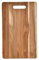 San Ignacio Agros - Schnitttisch von 40x25x1,6 cm - Hergestellt in resistenter Akazienholz - Kraft -Farbkoffer mit transparentem Film - für den täglichen Gebrauch - leicht zu waschen-elegantes Design