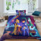 GIOSBR Rainbow Friends Für Kinder Mädchen Jungen 3D Gedruckter for Kids Bettbezug Set Bettwäschegarnitur Und Kissenbezüge Weich Microfaser Bettwäsche Reissverschluss 2 Teilig Single（135x200cm）