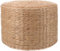 Happyyami Tabourets Tissés en Paille Tabouret À Langer pour Enfants Pouf en Rotin De Jute Naturel Tissé À La Main Repose-Pieds Rond Boho Chaise De Sol Tabourets De Jardin pour La Maison Le