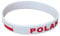 GeRRiT 2 Stück Polen Nationalflagge Armbänder Sport Silikon Armband Männer Frauen Gummiband Patriotisches Gedenkzubehör