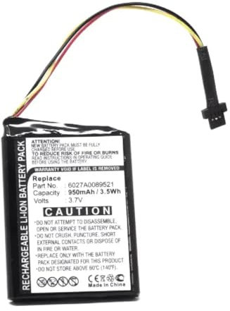 Akkuversum Akku kompatibel mit Tomtom Go 500, Navigation/Organizer/PDA Li-Ion Batterie