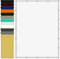 Toiles D'ombrages UV Protection 2.5 x 7 m UV Protection avec Oeillets Tissu Polyester Multi Couleur et Taille Voile d'ombrage La Couverture VéGéTale Serre Pergola, Blanc