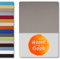 home4good Spannbettlaken 120x200cm, 100% gekämmte Baumwolle, Oeko-TEX 100, Jersey Spannbetttuch Bettlaken 120 x 200 - Taupe