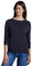 STREET ONE Damen A302973 Weicher Strickpullover, Deep Blue, 46 EU