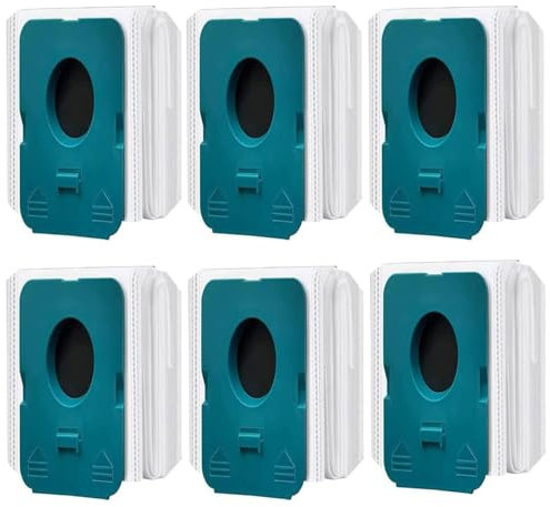 Sparesbarn VCA-ADB952 Lot de 12 sacs d'aspirateur pour aspirateur à main Samsung Bespoke Jet Pro Extra Complete Extra Pet Clean Station 2,5 l