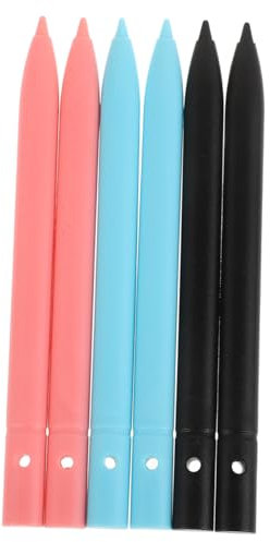 Yardwe 6 Stück LCD-Tablet-Stift Ersatz-Zeichenstift Touchscreen-Stift Austausch des Tablet-Stifts LCD-schreibtablett Stift LCD-Stift Eingabestift Bildschirmstift Plastik