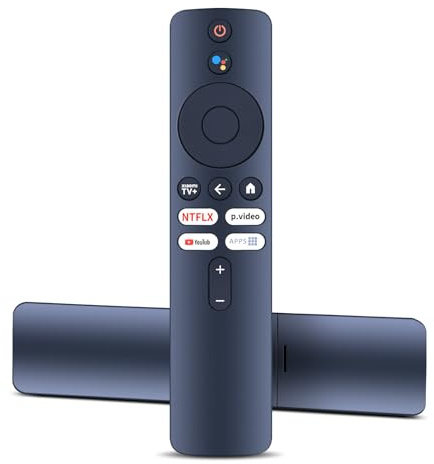 Snrigw XMRM-M3 Voice Replacement Remote Control for Xiaomi MI TV Box | S (2nd Gen), for (3rd Gen) EU, Voice Control, No Setup Required, Sensitive, Fully Functional, Batteries not included