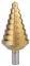 Foret étagé Yosoo Pagoda - 10 à 45 mm - En acier HSS - Revêtu de titane - Bout de forme conique - Pour outil électrique