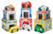Melissa & Doug Nesting & Sorting Buildings & Vehicles | Wooden Toy & Trains | Trucks & Vehicles | 2+ | Gift for Boy or Girl - FSC Certified