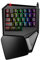 Generic Einhändige Game-Tastatur – 29 Tasten RGB Hintergrundbeleuchtung, weiche Handballenauflage aus Metall, Plug and Play funktioniert für alle gängigen Betriebssysteme