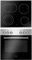 Einbauherd Set | Backofen mit Grill und Umluft | Rahmenloses Glaskeramik Kochfeld mit Zweikreis und Bräterzone | Timer | Steam Clean (EHPC 935 001 E) (EHC 933 011 E)