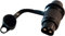 MB-M 900985 Prise mâle pour remorque, 3 broches, DIN 9680, 12-24 V
