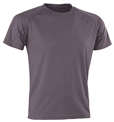 Spiro Mens Aircool T-Shirt (XL) (Grey)