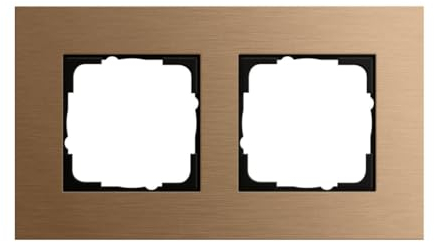 GIRA Abdeckrahmen 2f Esprit Bronze 021238