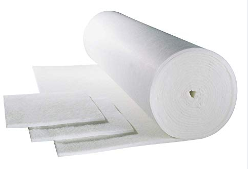 Luftfiltermatte G2-G3-G4 (EU4) 1m x 2m, 10 bis 20mm wählbare Filtermatte Filterflies (EN 779) (G3)