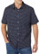 Amazon Essentials Chemise en Popeline Extensible à Manches Courtes (Grandes Tailles Disponibles) Homme, Bleu Marine Rose, XXL