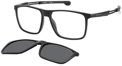 Carrera CA 4020/CS Black Black/Grey Folding Clip On 56/16/140 Herren Sonnenbrillen