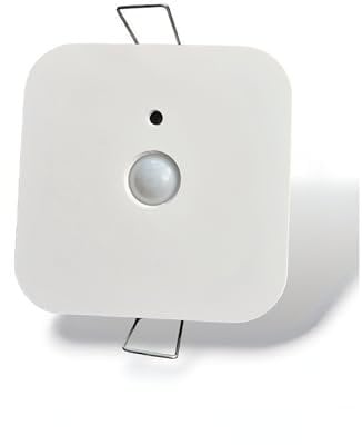 Kit de montage encastré élégant compatible avec capteur de mouvement Philips Hue - Intégration sans couture, installation facile, facile à entretenir, plafond de 0 à 35 mm, blanc