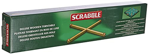Piatnik 855007 Scrabble de Luxe Drehteller aus Holz