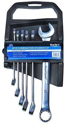 Blue Spot 04302 Combination Spanner Set (6 Pieces)