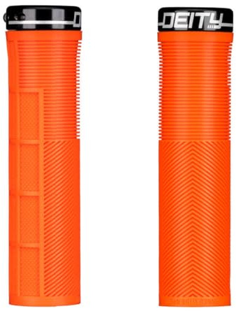 Deity Knuckleduster Grips Orange