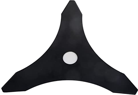 Dickichtmesser 3 Zahn Messer für Motorsense, Ersatzmesser Klinge für Freischneider, Durchmesser 255 mm/Bohrung 25,4 mm/Dicke 1,5 mm Dickichtmesser mit 3 Schneidern