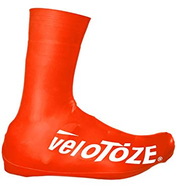 veloToze Überziehschuhe Road 2.0 Gummi gelb Größe L für Fahrrad