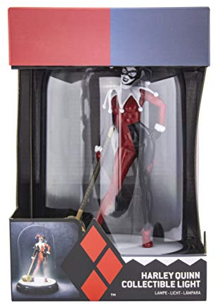 Paladone Licht, Harley Quinn plastik, rot/schwarz, PP6375DC