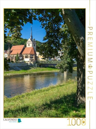 CALVENDO Puzzle EIN Motiv aus dem Kalender Gera - Stadt an der weißen Elster | 1000 Teile Lege-Größe 48 x 64 cm Foto-Puzzle für glückliche Stunden