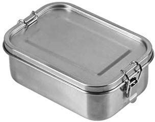 Mil-Tec Unisex – Erwachsene 14674400-Luchbox Luchbox, Stainless Steel, 18CM